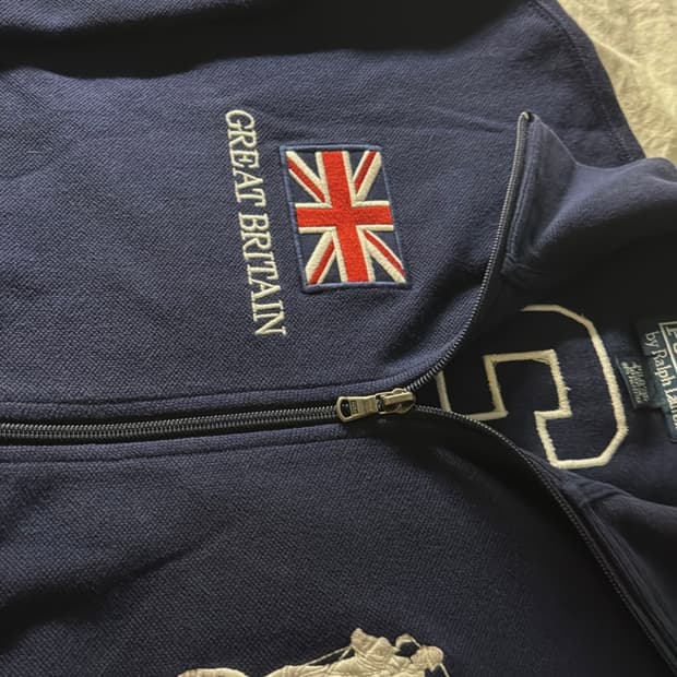 폴로 빅포니 브리튼 집업 네이비 새상품급