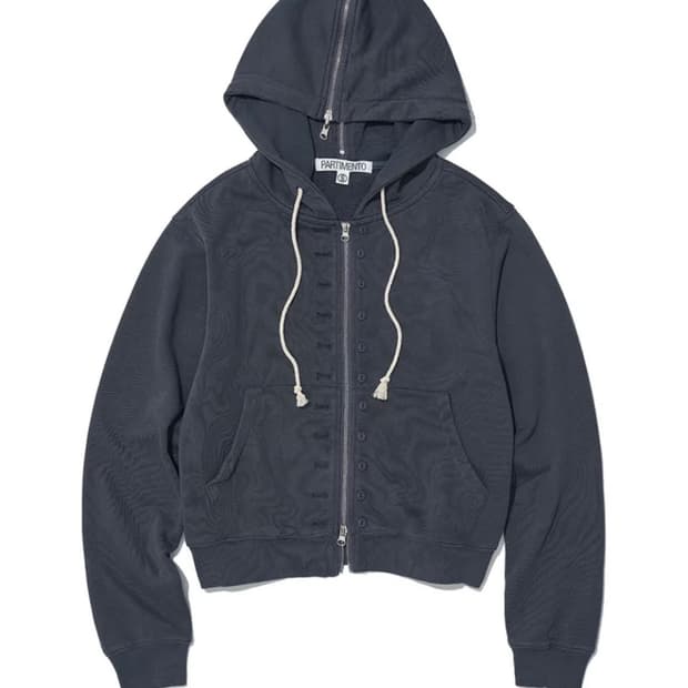 76 아플리케 듀얼 후디 집업