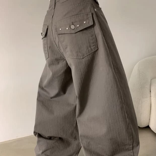 디벨롭 별 스터드 팬츠