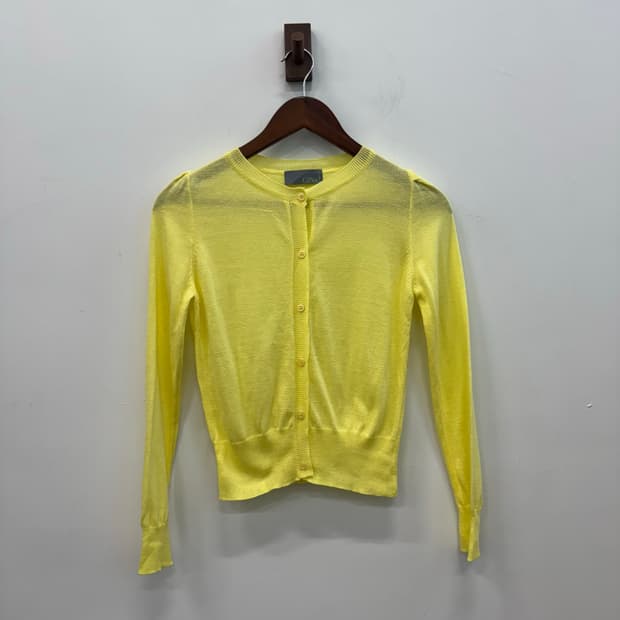 Pre owned 노랑 가디건