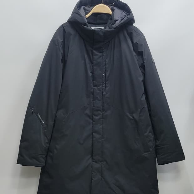 장미쉘 바스키아 23FW 후드 패딩 코트 / 남 110 블랙
