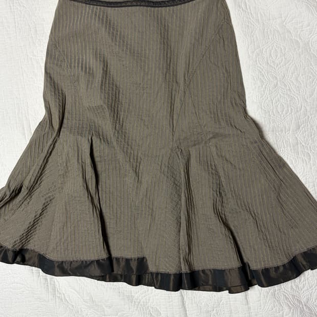 빈티지  머메이드 핏 스커트