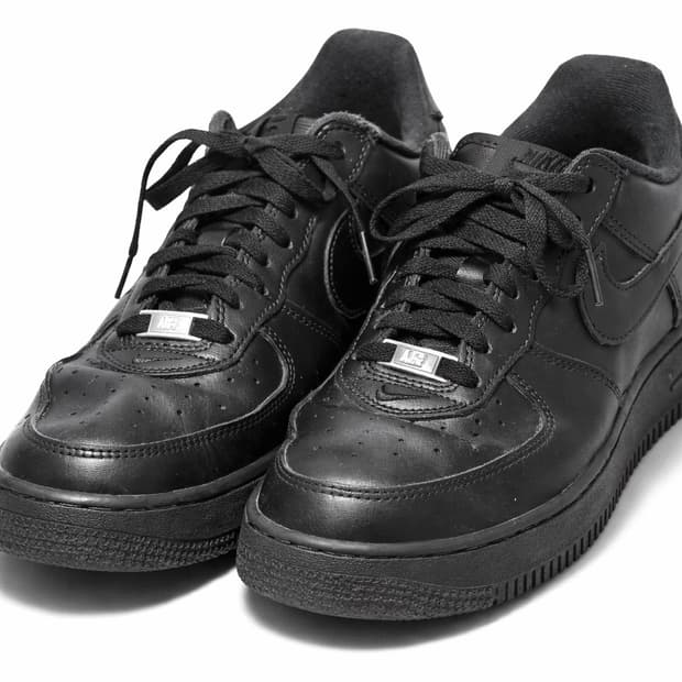 나이키 슈프림 에어포스1 블랙 265