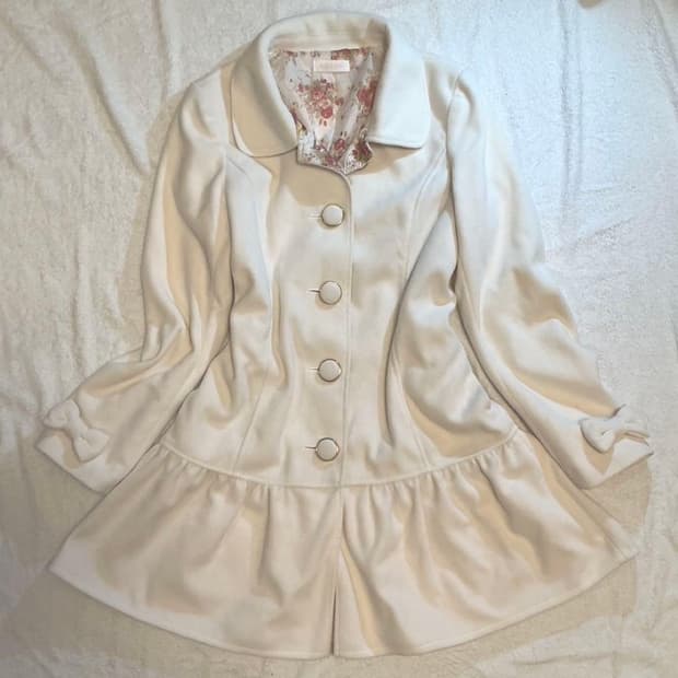 리즈리사 핀터 리본 코트 히메갸루 라떼갸루