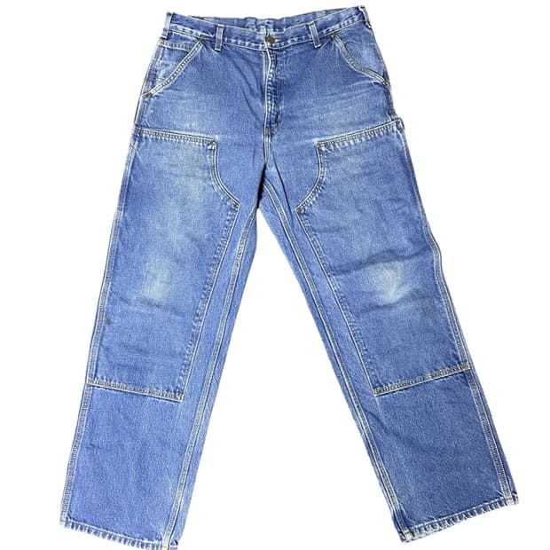 빈티지 칼하트 더블니 카펜터 팬츠 (B73DST)