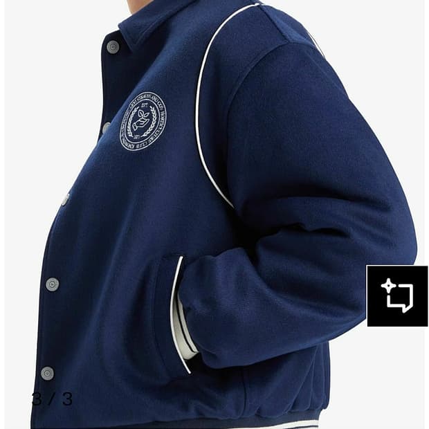 100) 리바이스 울 바시티 