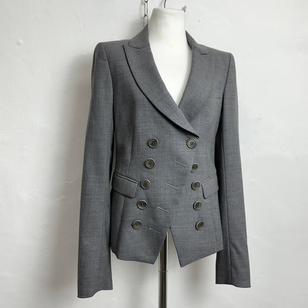 Theory Tailored Double-Breasted ‘Barina’