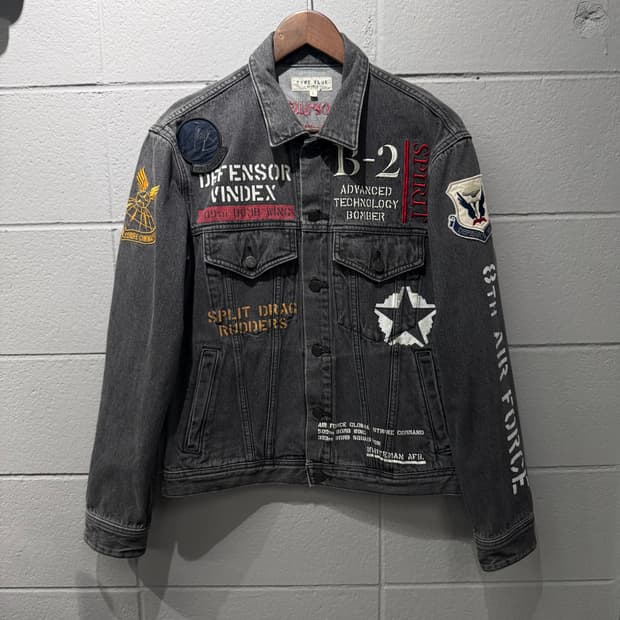 아비렉스 항공 데님자켓
