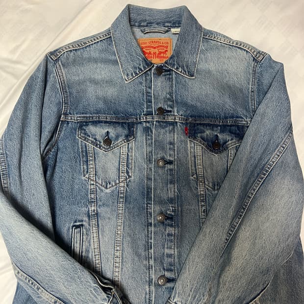 리바이스 청자켓 L