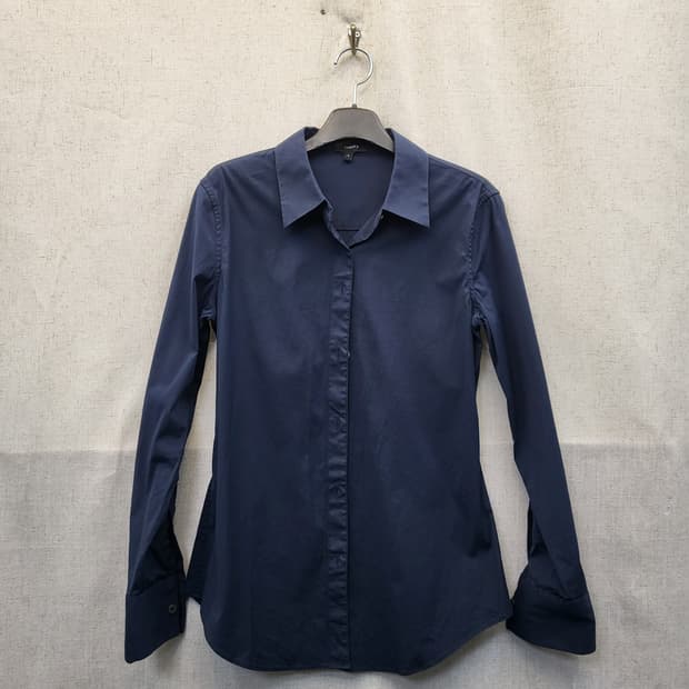 Theory 띠어리 네이비 긴팔 셔츠