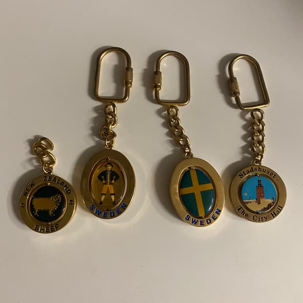 스웨덴 뉴질랜드 키링