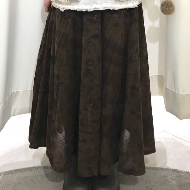 Boho Tie-Dye Maxi Skirt
