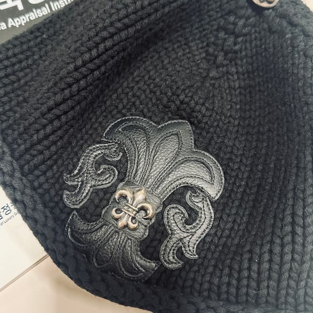 크롬하츠 플레어 참 코튼 비니