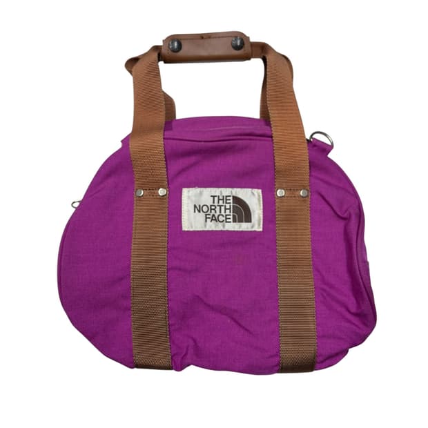 The North Face 퍼플 더플백