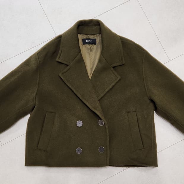 블루페페 BLUPEPE 숏울코트