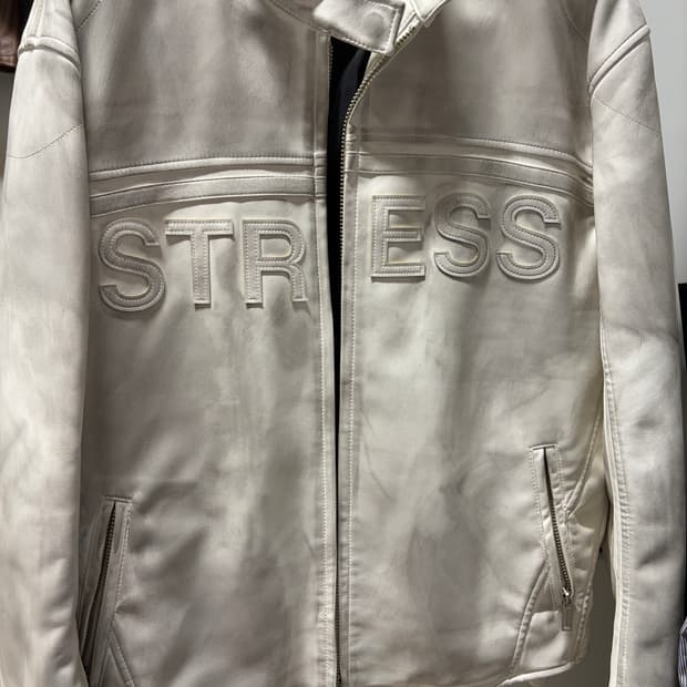 (유일매물) meantime 레더자켓 판매합니다