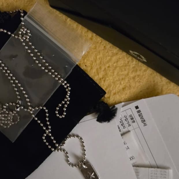 크롬하츠 타이니 스타 도그택 + 정품 체인