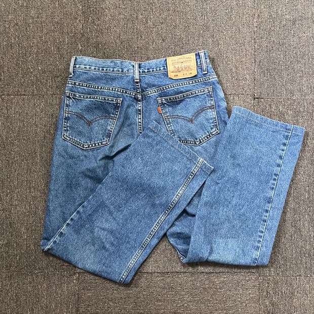 Levis 220 오렌지탭 데님 팬츠