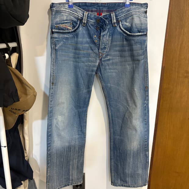 디젤 DIESEL Busky 청바지/Wash 00796 W32 L32