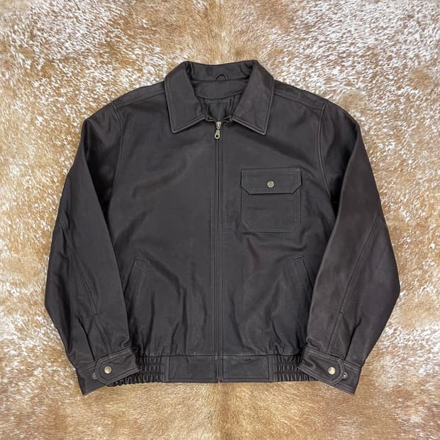 Vintage leather jacket