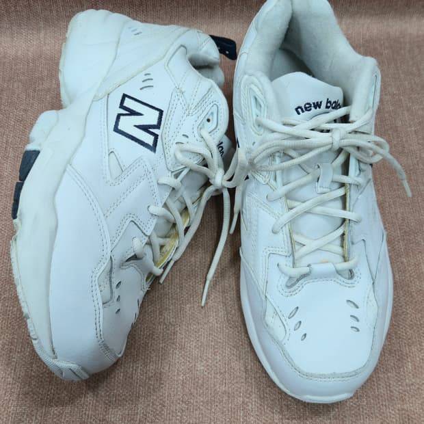 뉴발란스 265mm- 608 화이트 네이비  스니커즈