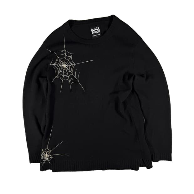 요지야마모토 블랙스캔들 웹 니트