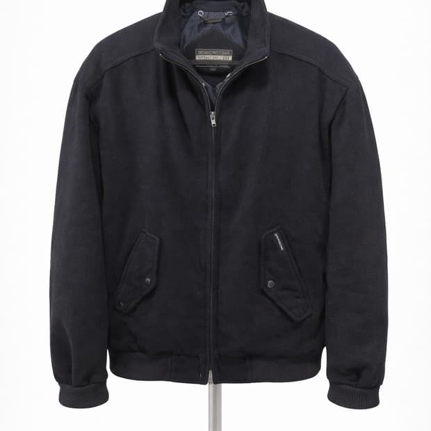 Members only 네이비 울 자켓