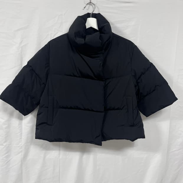 오르(ORR) 7부 소매 구스 다운 패딩