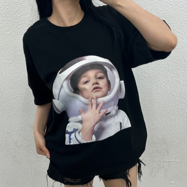 아크메드라비 우주소년 블랙 반팔 1