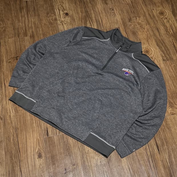 [XL] 챔피온 BOISE STATE 쿼더 반집업 플리스