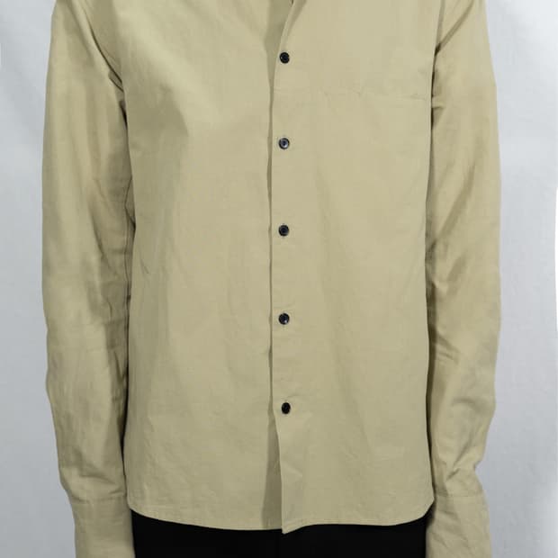 [LES] Pin shirt (Avocado)