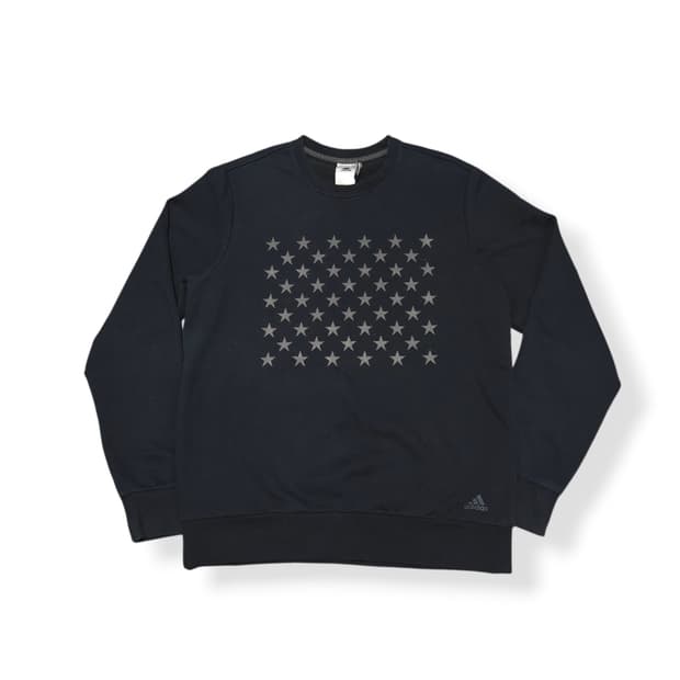 Adidas 아디다스 별 프린팅 맨투맨