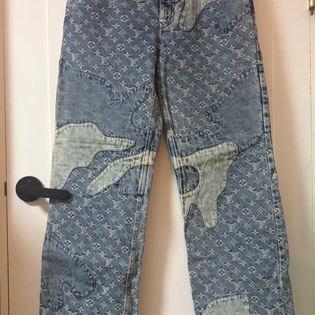 루이비통 x 니고 모노그램 패치워크 데님