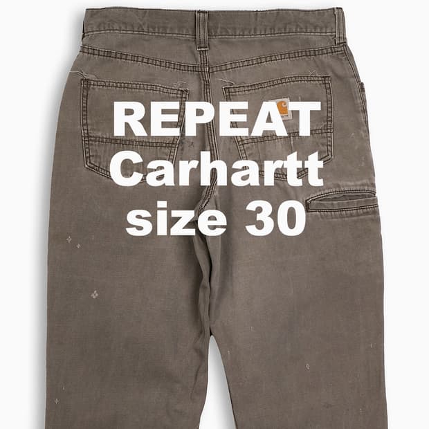 빈티지 칼하트 워크 팬츠 102517 30 인치 CH5173001