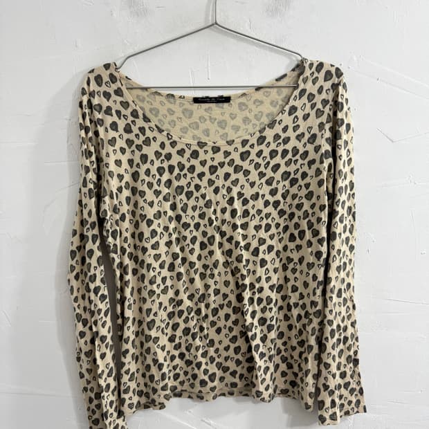 heart leopard longsleeve