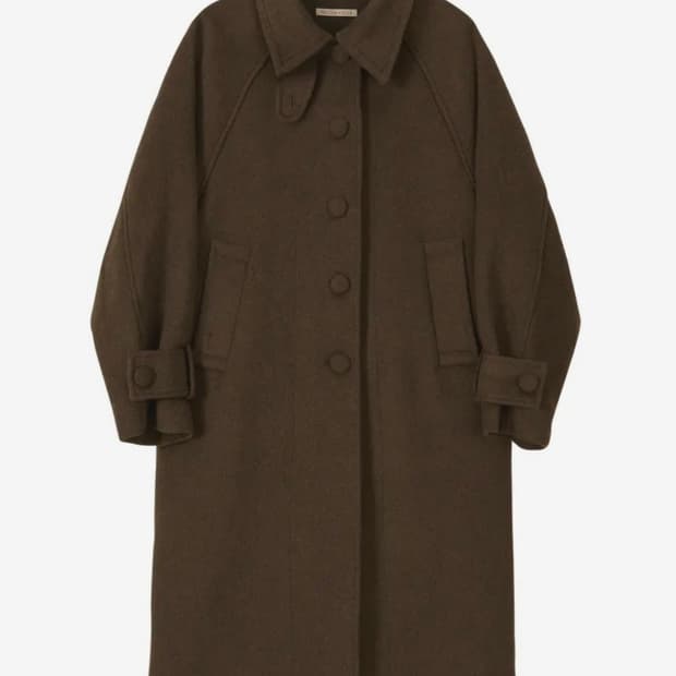 비터셀즈 롱코트 브라운