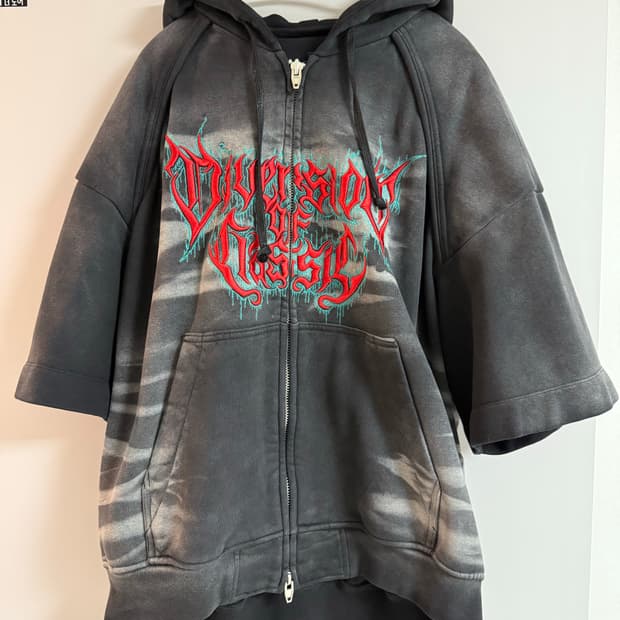 준지 한정판 반팔 후드 집업 (매물 극소량)