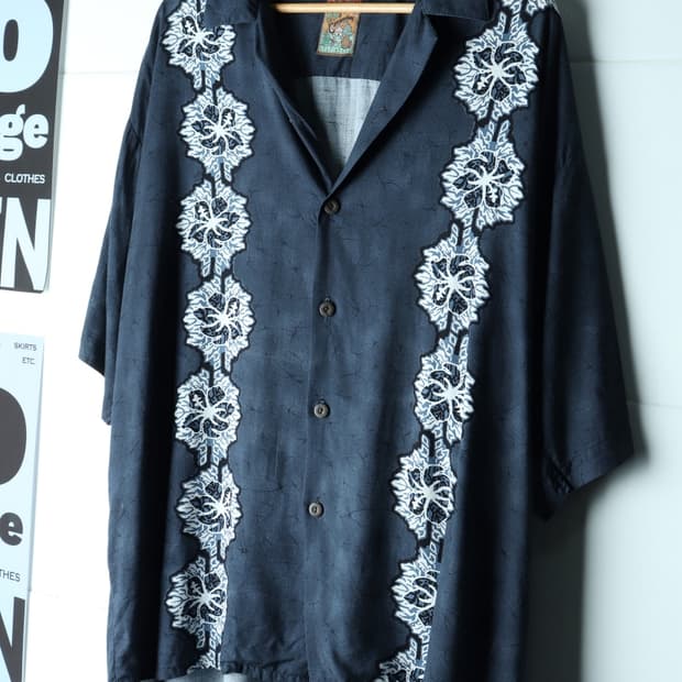 (XL-3XL) 파인애플 커넥션 반팔셔츠 남방 90S 년대-H35046