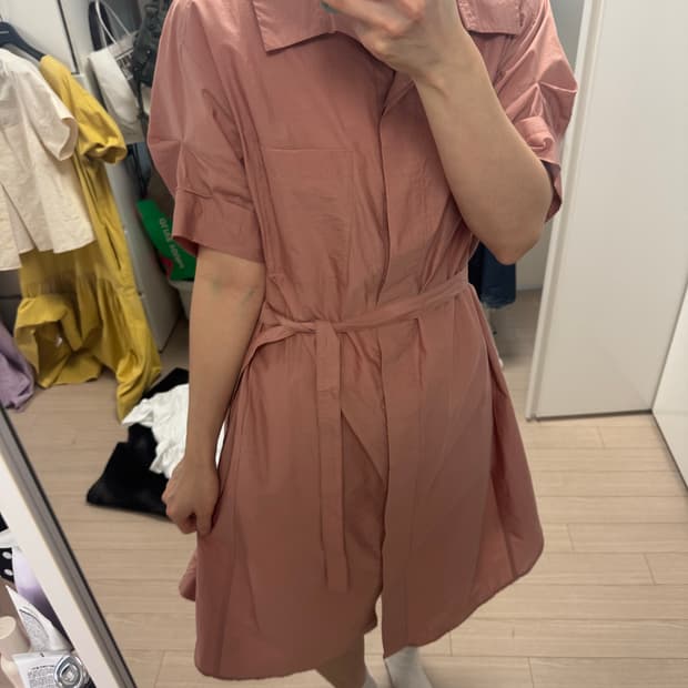 shesmiss 셔츠원피스