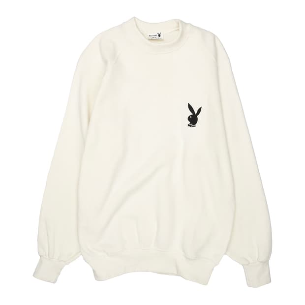 USA 플레이보이 bunny head 맨투맨