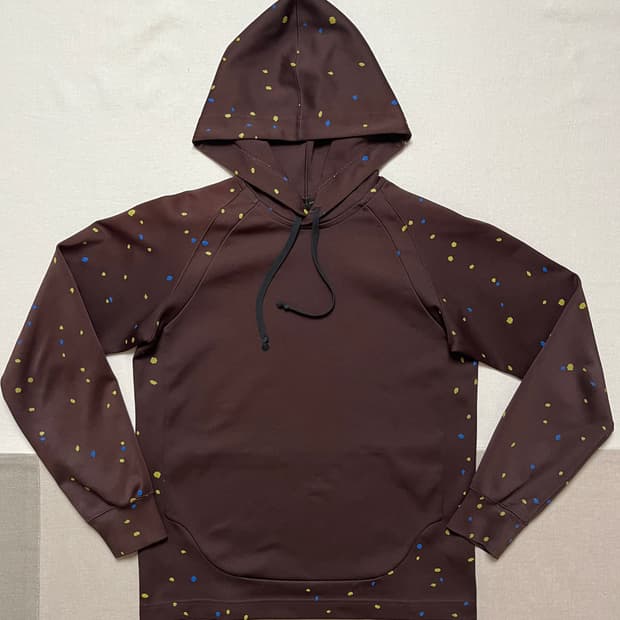 꼼데가르송 옴므플러스 페인팅 후드티 comme des garcons