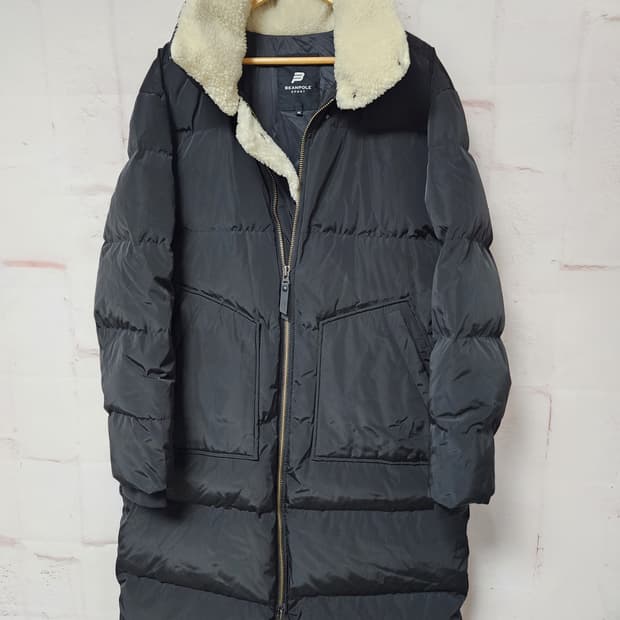 빈폴 구스 롱 패딩 코트