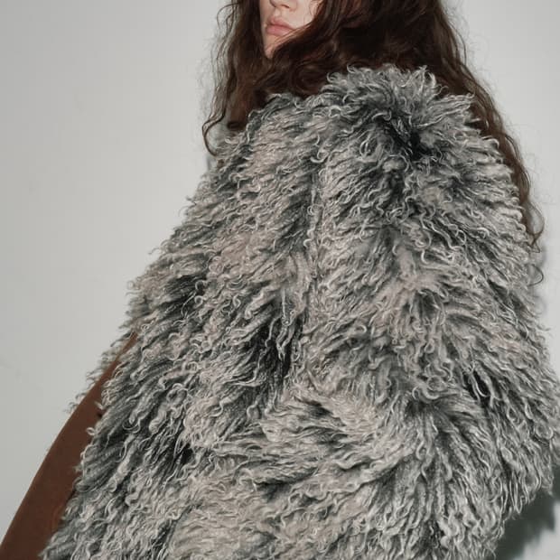 [1] SEO 에에스이오 퍼 코트 FAUX FUR COAT