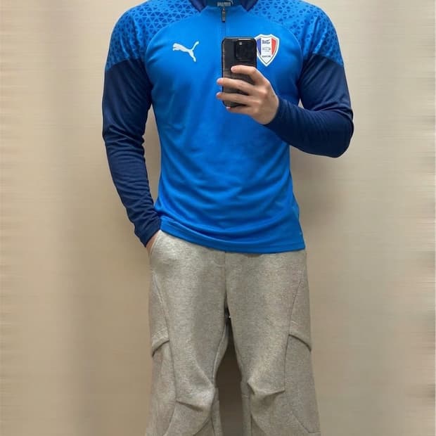 푸마 수원삼성 하프집업 M