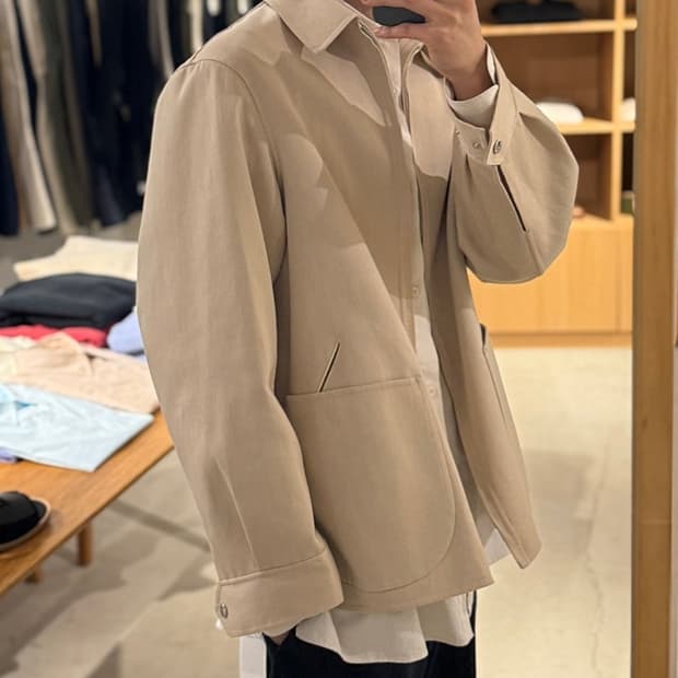[4, 새상품(택 줄이 끊어짐)] 마티앤선즈 W FACE BL 블루종