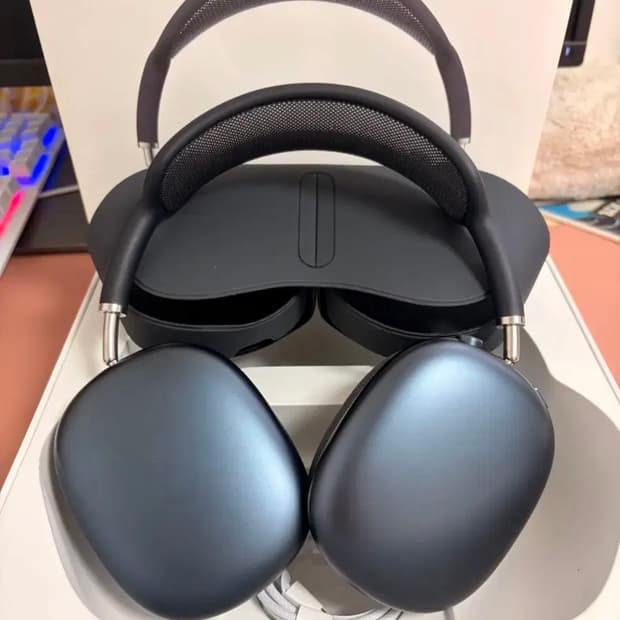 에어팟 맥스 c 타입 미드나이트 풀박스 애플케어 27.05.13