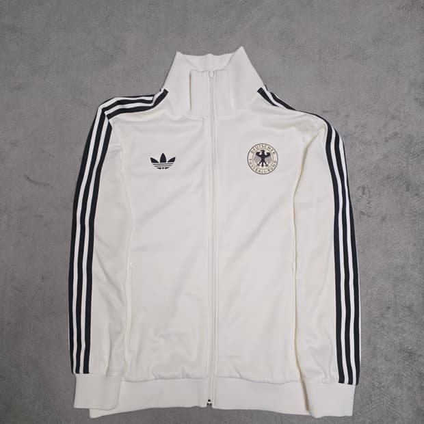 아디다스 독일 베켄바우어 트랙 탑 오프 화이트