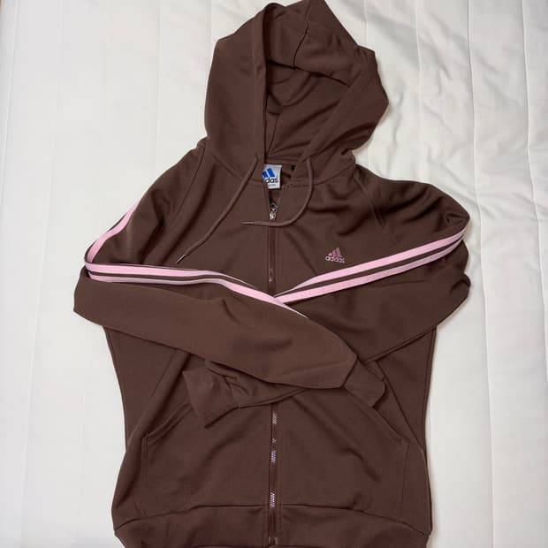 아디다스 빈티지 후드집업