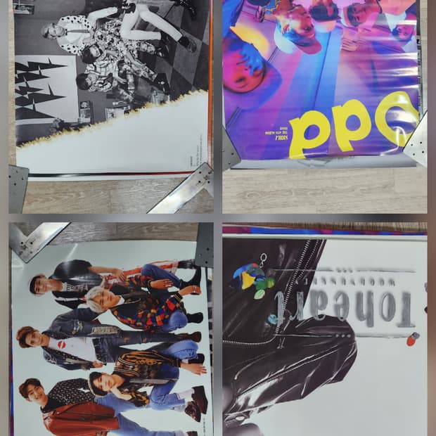 샤이니 대형 포스터 30개 일괄