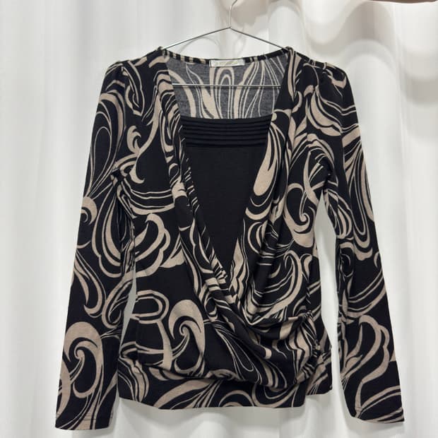 oriental layered top